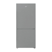 Beko BBM505X 505L Bottom Mount Fridge