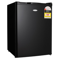 Heller BFH70B 70L Mini Bar Fridge Black for Home or Office