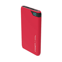 Cygnett CY2500PBCHE 5,000mAh Portable Power Bank in Red