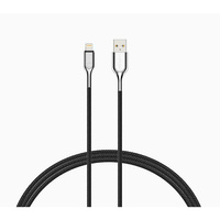 Cygnett CY2671PCCAL Lightning to USB-A Cable Braided Black 3m