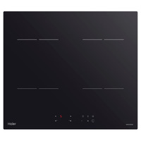 Haier HCI604TPB3 60cm Induction Cooktop with 4 Zones, Low Current