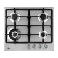 Beko HIMW64225SX 60cm Natural Gas Cooktop