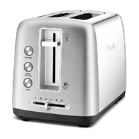 Breville LTA620BSS the Toast Control 2-Slice Toaster for Home