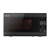 Sharp R211DB 20L Compact Microwave - Black