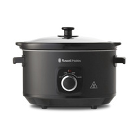 Russell Hobbs RHSC7 7L Matte Black Slow Cooker